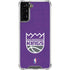NBA Sacramento Kings Distressed Galaxy S21 FE Clear Case